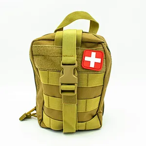 Oripower convenient first aid kits outdoor portable emergency backpack with medical accessories for person